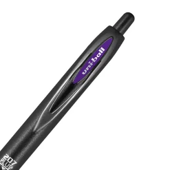 Pens|uni-ball uniball 207 Plus+ Retractable Gel Pens, Medium Point, 0.7mm, Assorted Inks, 6/Pack (70491)