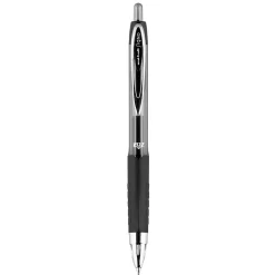 Pens|uni-ball 207 Retractable Gel Pens, Medium Point, 0.7mm, Black Ink, Dozen (33950)