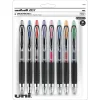 Pens|uni-ball uniball 207 Retractable Gel Pens, Medium Point, 0.7mm, Assorted Ink, 8 Pack (40110)
