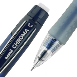 Pencils|uni-ball uniball CHROMA Mechanical Pencil, 0.7mm, #2 Medium Lead, Dozen (70134)