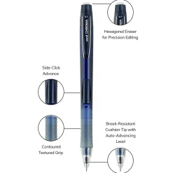 Pencils|uni-ball uniball CHROMA Mechanical Pencil, 0.7mm, #2 Medium Lead, Dozen (70134)