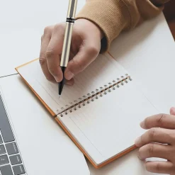 Pens|uni-ball Deluxe Rollerball Pens, Micro Point, Blue Ink, 12/Pack (60027)