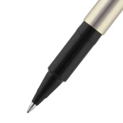 Pens|uni-ball Deluxe Rollerball Pens, Fine Point, Black Ink, 12/Pack (60052)