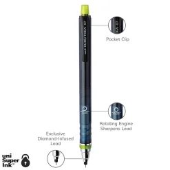 Pencils|uni-ball Kuru Toga Mechanical Pencil, 0.7mm, #2 Medium Lead (1858549)