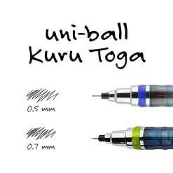 Pencils|uni-ball Kuru Toga Mechanical Pencil, 0.7mm, #2 Medium Lead (1858549)
