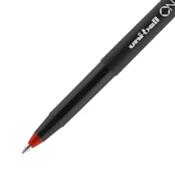 Pens|uni-ball uniball Onyx Rollerball Pen, Fine Point, 0.7mm, Red Ink, Dozen (60144)
