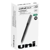 Pens|Uni ball Roller Pen, Micro Point, 0.5mm, Green Ink, Dozen (60154)