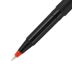 Pens|uni-ball uniball Roller Rollerball Pens, Micro Point, 0.5mm, Red Ink (60152)