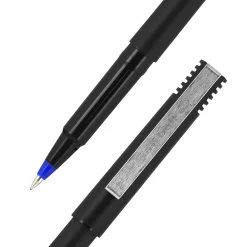 Pens|uni-ball uniball Roller Rollerball Pens, Micro Point, 0.5mm, Blue Ink (60153)