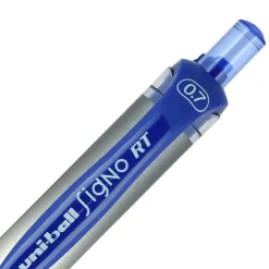 Pens|uni-ball uniball Signo RT Gel Pens, Medium Point, 0.7mm, Blue Ink, Dozen (65941)