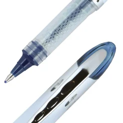 Pens|uni-ball Vision Elite Rollerball Pens, Bold Point, Blue-Black Ink, 12/Pack (61232)