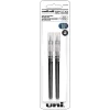 Pens|uni-ball Vision Elite Rollerball Pen Refill, Bold Point, Blue/Black Ink, 2 Pack (61234PP)