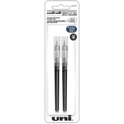 Pens|uni-ball Vision Elite Rollerball Pen Refill, Bold Point, Blue/Black Ink, 2 Pack (61234PP)