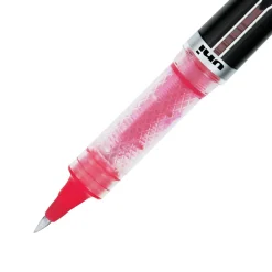 Pens|uni-ball uniball Vision Elite Rollerball Pens, Micro Point, 0.5mm, Red Ink, Dozen (69022)