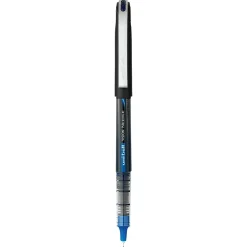 Pens|uni-ball uniball Vision Needle Rollerball Pens, Micro Point, 0.5mm, Blue Ink, 12/Pack (1734919)