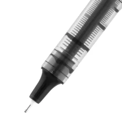 Pens|uni-ball uniball Vision Needle Rollerball Pens, Fine Point, 0.7mm, Black Ink, Dozen (1734903)