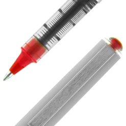 Pens|uni-ball uniball Vision Rollerball Pens, Fine Point, 0.7mm, Red Ink (60139)