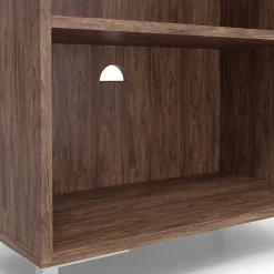 Bookcases*Union & Scale Essentials 3 Shelf 45"H Laminate Bookcase, (UN56977) Espresso