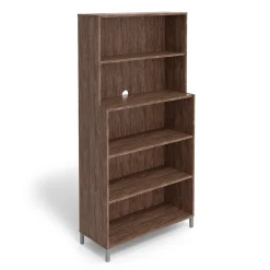 Bookcases*Union & Scale ™ Essentials 5 Shelf 72"H Laminate Bookcase, (UN56975) Espresso