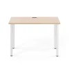 Office Desks*Union & Scale ™ Essentials 42"W Rectangular Writing Desk, Natural (UN60411-C)