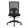 Office Chairs*Union & Scale ™ Workplace2.0™ 500 Series Armless Fabric Task Chair, Black, (52257)