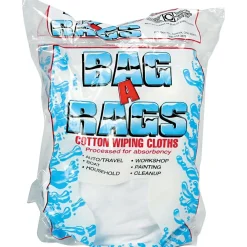 Cotton Cleaning Cloths, White, 1 lbs. (ufsn250cw01)<UNITED FACILITY SUPPLY Online