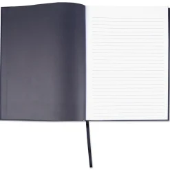 Subject Notebooks|Universal Casebound Hardcover Notebook, Black Linen, 1-Subjects, 10 1/4 x 7 5/8, Each (66353)