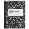 Composition Notebooks|Universal Composition Book, College Rule, 7 1/2 X 9 3/4, White, 100 Sheets