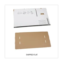 File Storage|Universal Corrugated File Box with Lift Off Lid, 12/Carton (UNV95220)