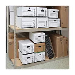 File Storage|Universal Corrugated File Box with Lift Off Lid, 12/Carton (UNV95220)