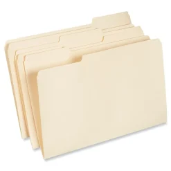 File Folders|Universal File Folder, Legal Size, Manila, 100/Box (UNV15113)