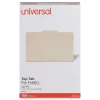 File Folders|Universal File Folder, Legal Size, Manila, 100/Box (UNV15122)