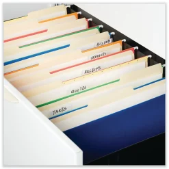 File Folders|Universal File Folder, Legal Size, Manila, 100/Box (UNV15123)