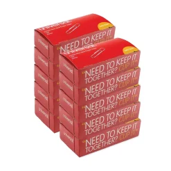 Clips & Fasteners|Universal Jumbo Paper Clips, Silver, 100 Clips/Pack, 10/Pack(72240)