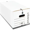 File Storage|Universal Medium Duty Corrugated File Box String and Button, Letter Size, White, 12/Carton (UNV75120)