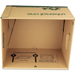 File Storage|Universal Recycled Record Storage Boxes, Letter, 12
