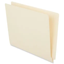 File Folders|Universal Reinforced File Folders, 1 Tab, Letter Size, Manila, 100/Box (UNV13330)