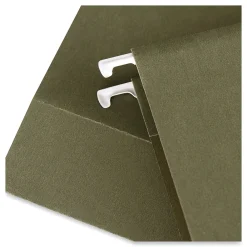 Hanging File Folders|Universal Reinforced Hanging File Frame, Letter Size, Green, 10/Box (UNV14160)