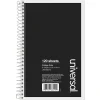 Subject Notebooks|Universal 3-Subject Notebooks, 6" x 9.5", College Ruled, 150 Sheets, Each (UNV66410)