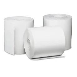 Pos Paper*Universal Thermal Paper for Receipt Printers, 3 1/8" x 230' Roll, 50/Ct