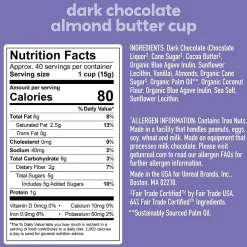 UNREAL Dark Chocolate Almond Butter Cups, 0.53 Oz., 40/Pack (220-02089)