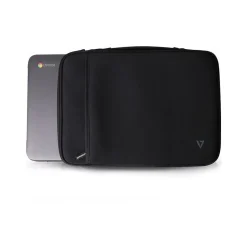 Laptop Sleeve, Black Neoprene (CSE5H-BLK-9N)<V7 Discount