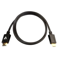 V7 HDMIPRO-1M-BLK 3.3' HDMI Audio/Video Cable, Black