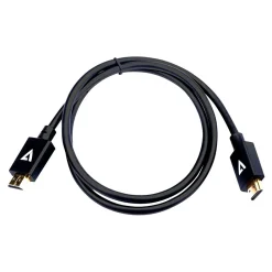 V7 HDMIPRO-1M-BLK 3.3' HDMI Audio/Video Cable, Black