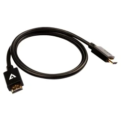 V7 HDMIPRO-1M-BLK 3.3' HDMI Audio/Video Cable, Black
