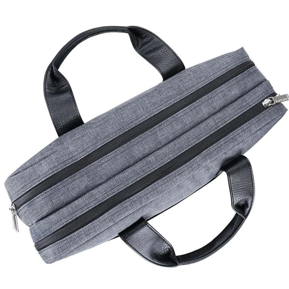 14" Laptop Messenger Bag, Chrono Grey (MSBLEA132)<Vangoddy Online