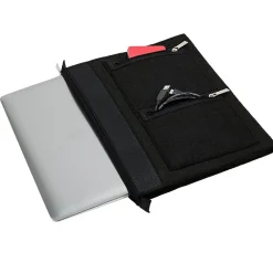 2 Pack Slim Light weight Sleeve Case for 10 - 12 Inch Tablet and Laptop, Black and Brown (PT_000001154)<Vangoddy New