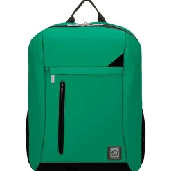 Adler Laptop Backpack Fits up to 15.6" Laptop Jade Green with Black Trim<Vangoddy Hot
