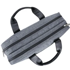 Chrono Grey Laptop Messenger Bag Fit 14 to 15.6 Inch Laptop (MSBLEA133)<Vangoddy