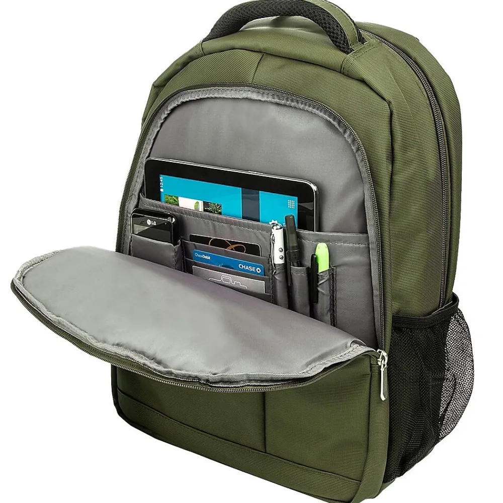 Germini 15.6" Laptop Backpack (Olive Green)<Vangoddy Hot